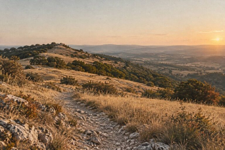 Mont Thou : sentier, dénivelé et panorama au nord de Lyon