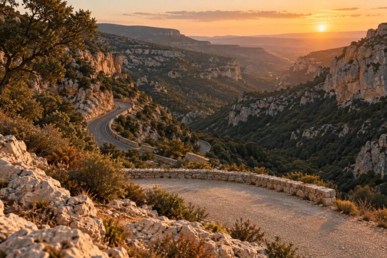 Gorges de la Nesque : itinéraire, belvédères et accès