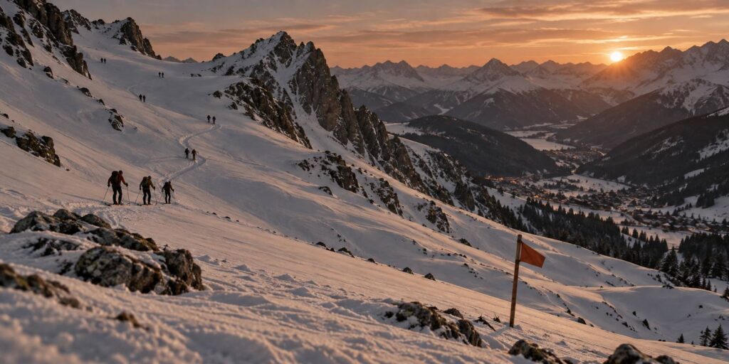 Illustration éditoriale du sujet : Pierra Menta 2026 : dates, parcours et format de la course